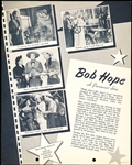 1952 Dixie Cup Movie, Cowboy, and TV Stars Premium- Bob Hope