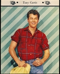 1953 Dixie Cup Movie, Cowboy, and TV Stars Premium- Tony Curtis