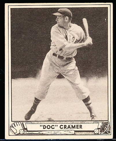 1940 Playball Bb- #29 Roger Cramer, Boston Red Sox