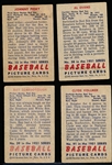 1951 Bowman Bb- 4 Diff Boston Red Sox