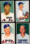 1951 Bowman Bb- 4 Diff Boston Red Sox