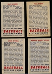 1951 Bowman Bb- 4 Diff Boston Red Sox