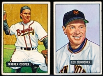 1951 Bowman Bb- 2 Cards