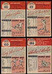 1953 Topps Bb- 4 Diff