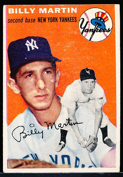 1954 Topps Bb- #13 Billy Martin, Yankees