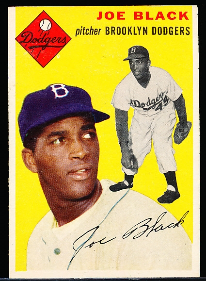 1954 Topps Bb- #98 Joe Black, Dodgers