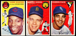 1954 Topps Bb- 6 Diff