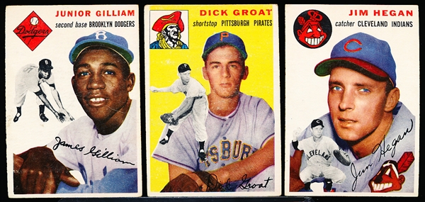 1954 Topps Bb- 6 Diff