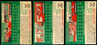 1954 Topps Bb- 16 Diff