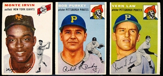 1954 Topps Bb- 3 Diff