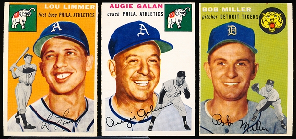 1954 Topps Bb- 6 Diff