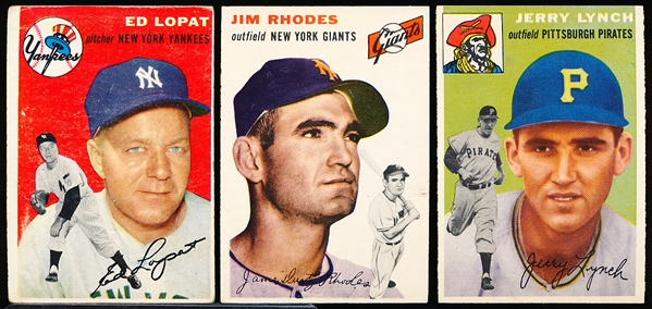 1954 Topps Bb- 17 Diff