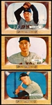 1955 Bowman Bb- 3 Cards