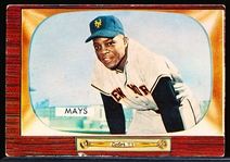 1955 Bowmn Bb- #184 Willie Mays, Giants