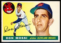 1955 Topps Bb- #85 Don Mossi RC, Cleveland