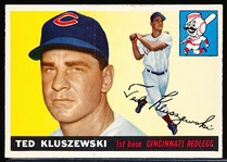 1955 Topps Bb- #120 Ted Kluszewski, Reds