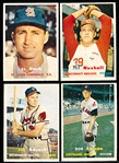 1957 Topps Bb- 4 Cards