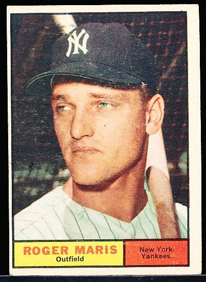 1961 Topps Bb- #2 Roger Maris, Yankees