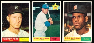 1961 Topps Bb- 3 Stars