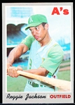 1970 Topps Bb #140 Reggie Jackson, A’s