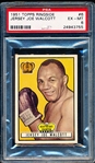 1951 Topps Ringside Boxing- #6 Jersey Joe Walcott- PSA Ex-Mt 6 