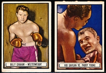 1951 Topps Ringside Boxing- 2 Diff