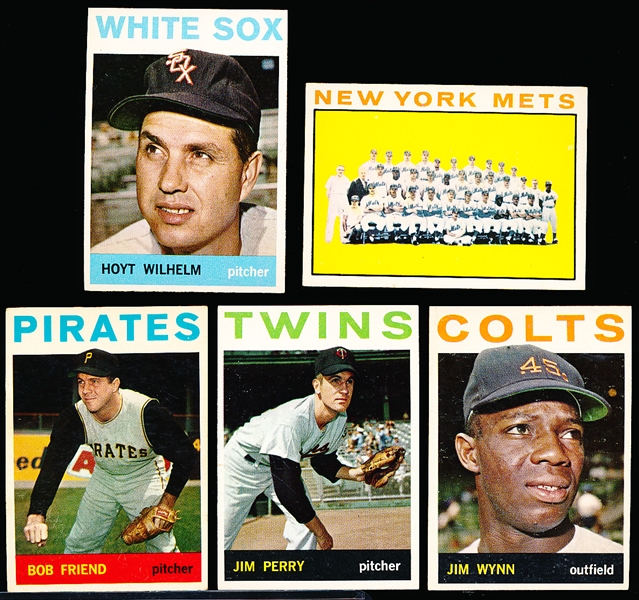 1964 Topps Bb- 5 Diff