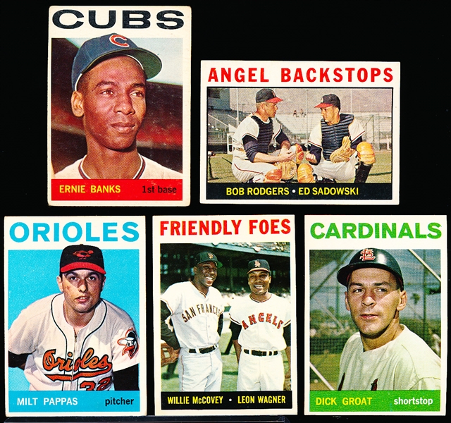 1964 Topps Bb- 5 Diff