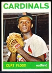 1964 Topps Bb- #103 Curt Flood, Cards