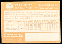 1964 Topps Bb- #125 Pete Rose, Reds