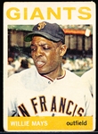 1964 Topps Bb- #150 Willie Mays, Giants