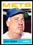 1964 Topps Bb- #155 Duke Snider, Mets