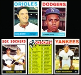 1964 Topps Bb- 5 Diff