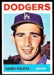 1964 Topps Bb- #200 Sandy Koufax, Dodgers- Ex+ 