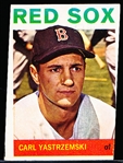 1964 Topps Bb- #210 Carl Yastrzemski, Red Sox