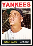 1964 Topps Bb- #225 Roger Maris, Yankees