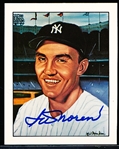 Autographed 1983 TCMA 50 Years of Yankee All-Stars 1933-83 Bsbl. #31 Irv Noren