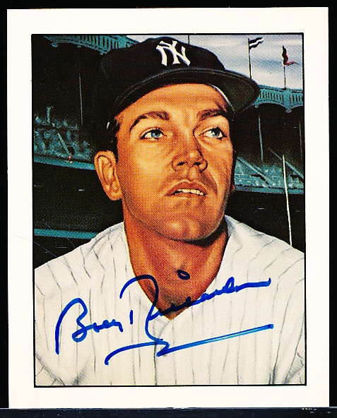 Autographed 1983 TCMA 50 Years of Yankee All-Stars 1933-83 Bsbl. #36 Bobby Richardson