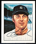 Autographed 1983 TCMA 50 Years of Yankee All-Stars 1933-83 Bsbl. #48 Tom Tresh