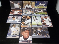 2006 Detroit Free Press Detroit Tigers MLB 5” x 7 3/8” Color Paper Inserts- 24 Asst.