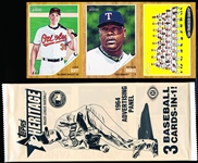 2007-2013 Topps Heritage Premium Packs/Opened Box Toppers- 11 Diff.