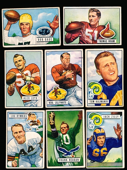 1951 Bowman Ftbl.- 8 Diff.