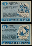 1955 Topps All-American Ftbl.- 2 Stars