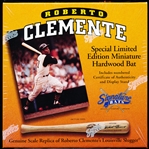 1996 Signature Bats Roberto Clemente Bsbl. Mini-Bat