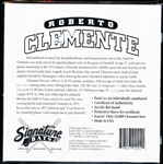 1996 Signature Bats Roberto Clemente Bsbl. Mini-Bat