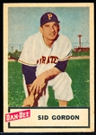 1954 Dan-Dee Baseball- Sid Gordon, Pirates