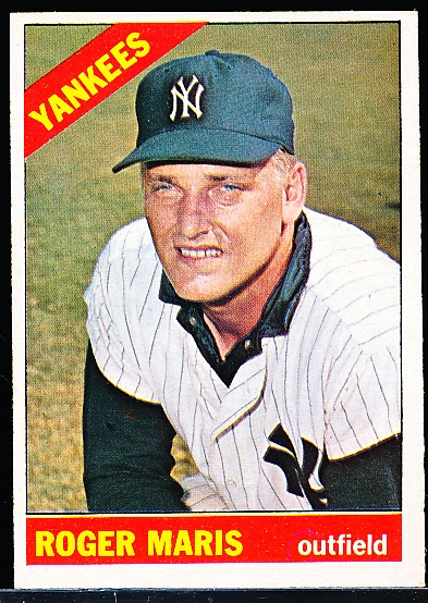 Lot Detail - 1966 Topps Bb- #365 Roger Maris, Yankees