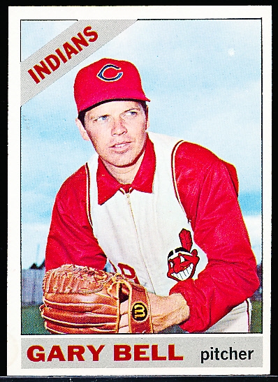 1966 Topps Bb- Hi#- #525 Gary Bell, Indians