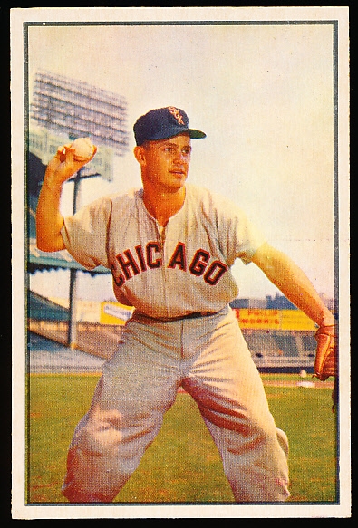 1953 Bowman Bb Color- #18 Nellie Fox, White Sox