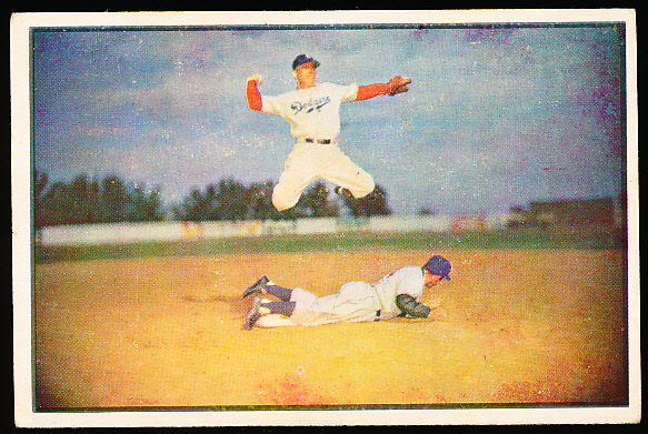 1953 Bowman Color Pee Wee Reese